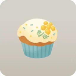おやつのミモザカップケーキ