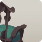 来客用の椅子・花梨