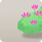 浮遊する茂み・右