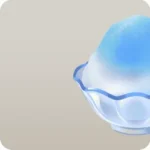 かき氷・ブルーハワイ