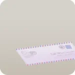 窓辺に置かれた手紙