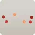 溢れた赤い果実