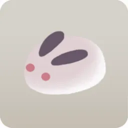 雪ウサギ