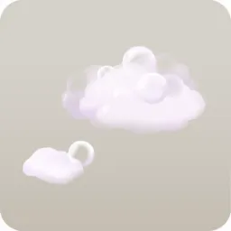 ふわふわの泡