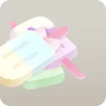 ツートンカラーアイス