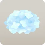 青色の紫陽花