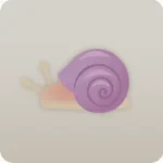 カタツムリ・紫