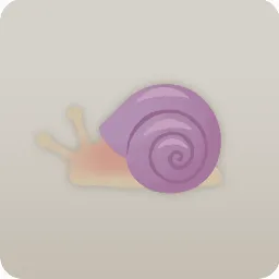 カタツムリ・紫