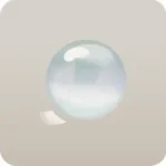 きれいなガラス玉