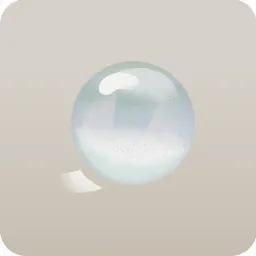 きれいなガラス玉