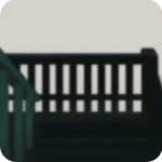 屋外用の鉄骨階段