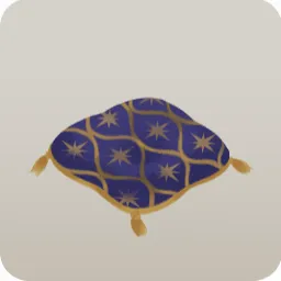 夜空と星のクッション
