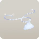 落とし物の雲のペンダント