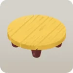 手作りのミニチュアテーブル