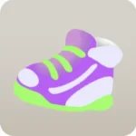 片方だけのスニーカーフィギュア