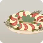バジル香るカプレーゼ