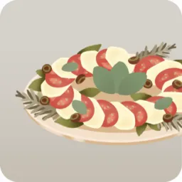 バジル香るカプレーゼ