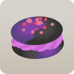 マカロン（ブラック）