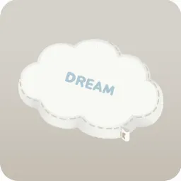 ふわふわ雲のクッション