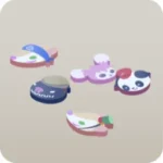 管理リヴリーたちの消しゴム