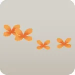 壇上の装飾された花・左