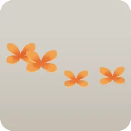 壇上の装飾された花・左