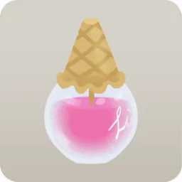 アイスクリームネイル・ピンク