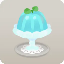 カフェのソーダゼリーフィギュア