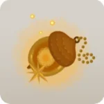 落ちている吊り下げどんぐりランプ