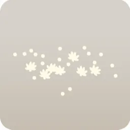 丘に咲く野花