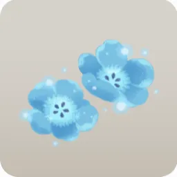 星の光のネモフィラ