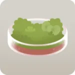 不思議な草が生えたミニシャーレ