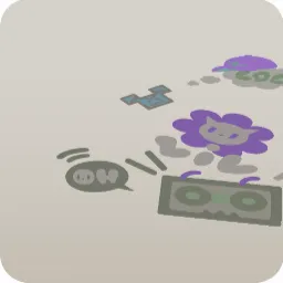 地面の落書き・1