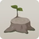 小さな切り株