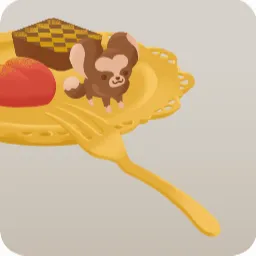 盛り付けられたチョコレート