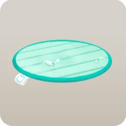 穴が空いたクッショングラウンド