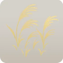 少し小さなススキ
