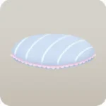 青いクッションマット