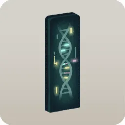 DNA分子の小さなオブジェ