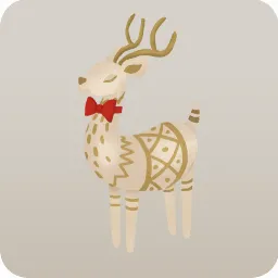 クリスマスオーナメント・シカ