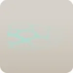 海面を模したライト・左