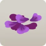微眠む森の花びら