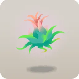 浮遊エアプランツ・左後