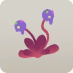 溶けた植物