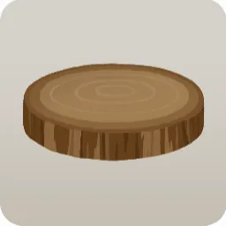 丸太のグラウンド