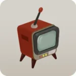 手作りのミニチュアテレビ