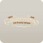 ウィジャボードのアイシング文字