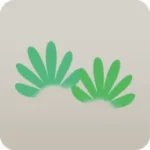 ひっそりと生える草