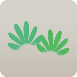 ひっそりと生える草