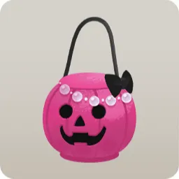 ガーリーハロウィンバスケット